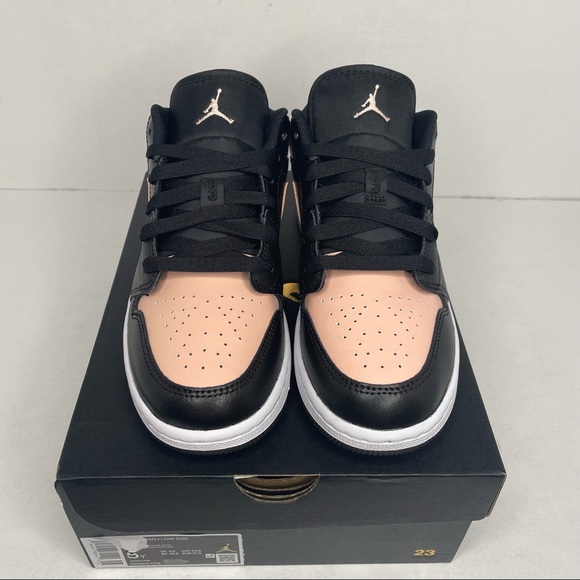 Nike Air Jordan 1 Retro Low GS “Crimson Tint” NEW - Picture 2 of 4